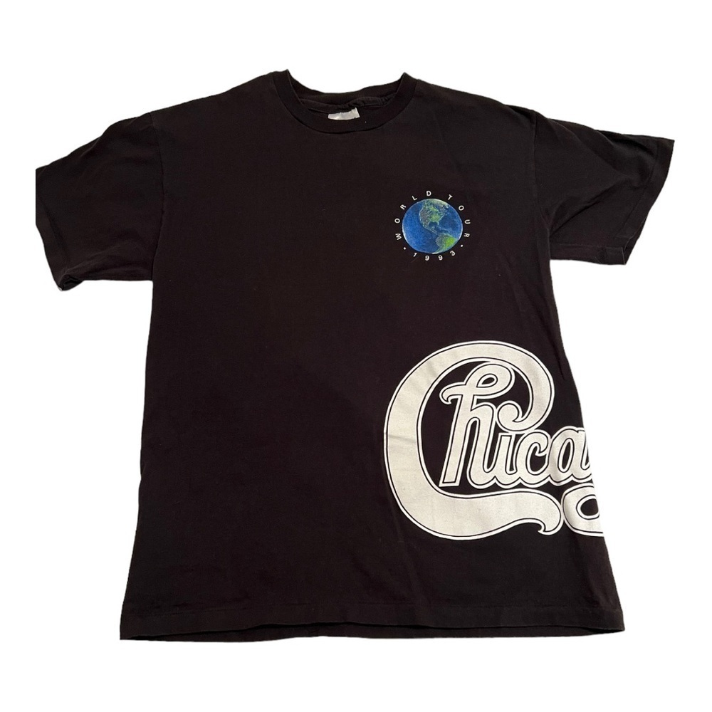 VINTAGE 1993 Chicago World Tour Concert..Rock and Roll Legendary Band..Size L.